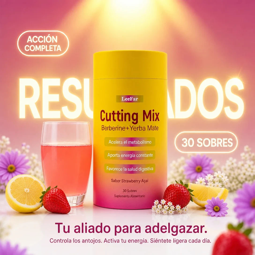 Cutting Mix Fresa-Açaí – Controla tus Antojos y Baja de Peso (30 días)