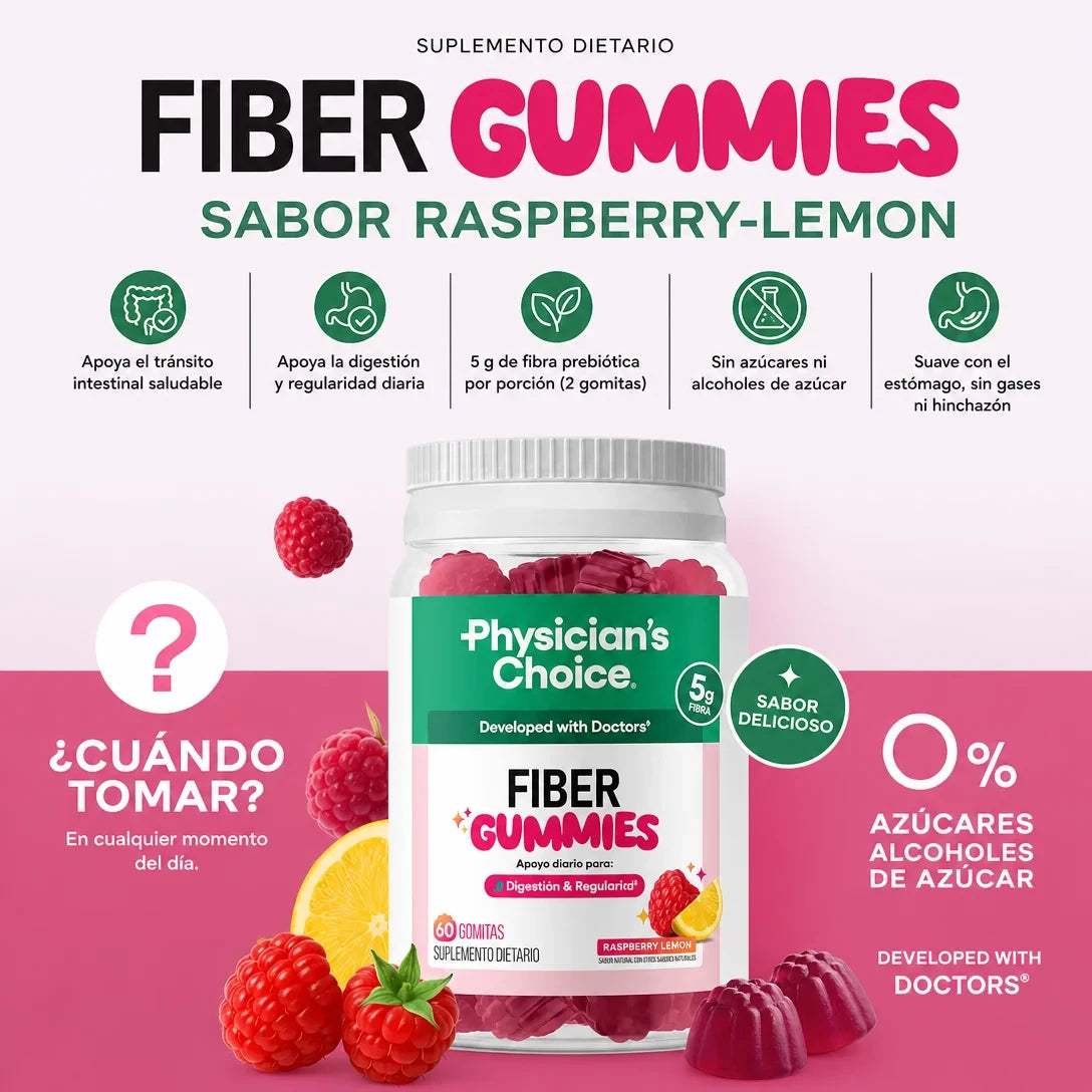 Gomitas de Fibra para la Digestión