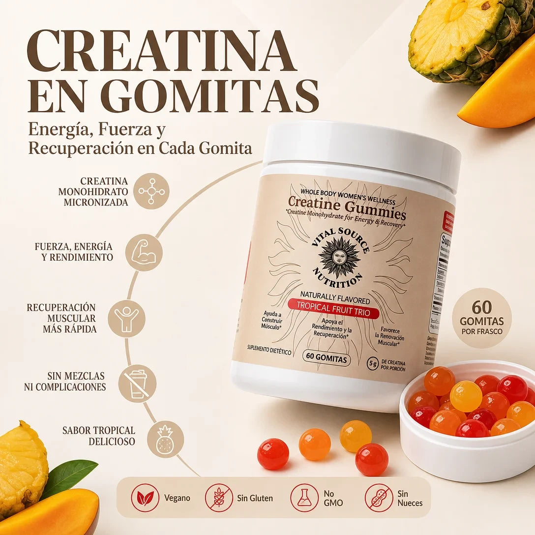 Gomitas de Creatina Monohidratada