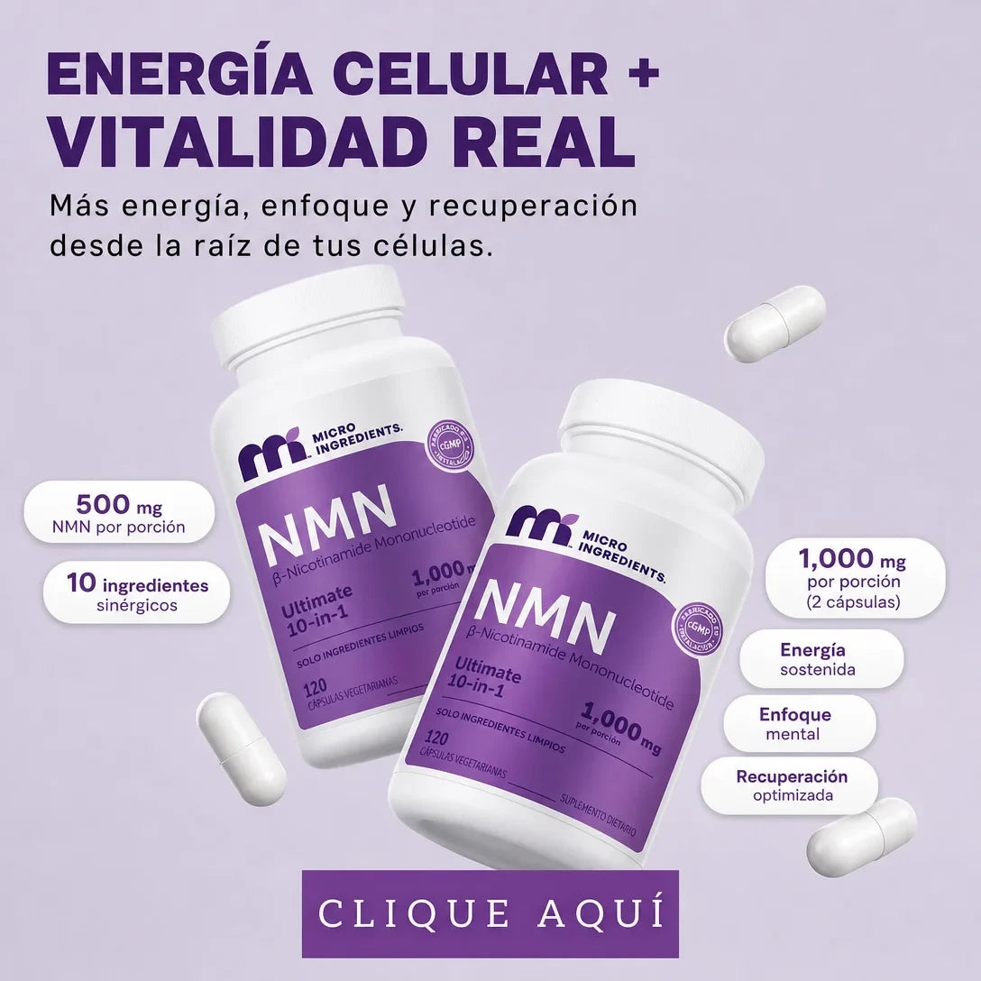 NMN Complex 10 en 1 – Energía y Juventud Celular