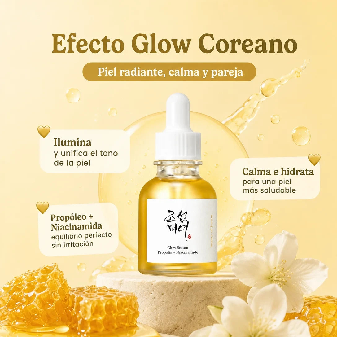 Glow Serum – Piel Calmada y con Brillo Parejo