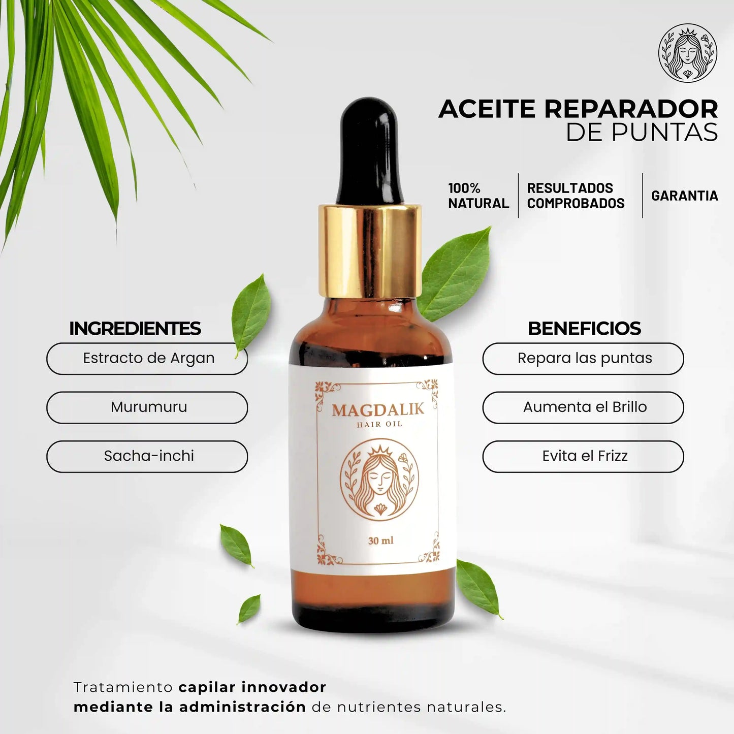 KIT BIOESTIMULADOR DE CRECIMIENTO TONICO + ACEITE