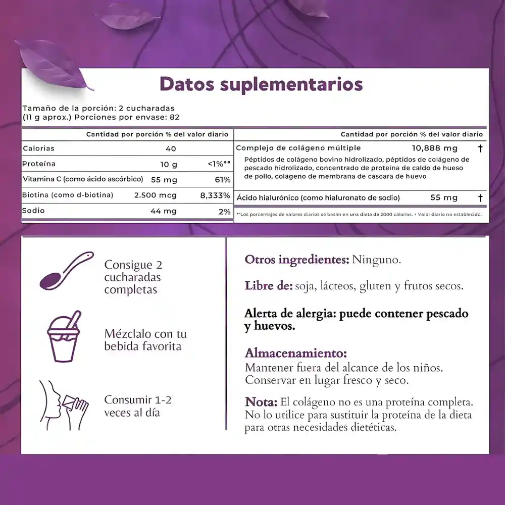 COLAGENO EN POLVO