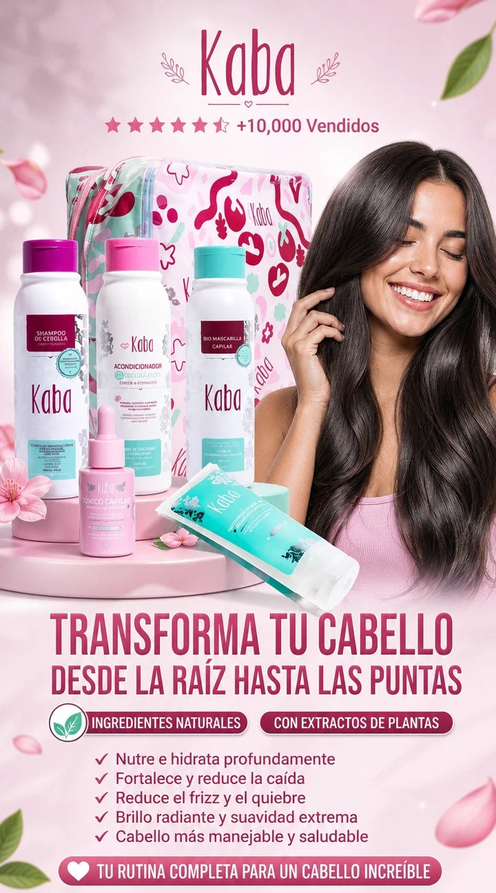 Kit crecimiento intensivo Kaba 🌸