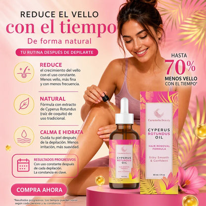 Aceite Anti-Vello – Reduce el Crecimiento Poco a Poco