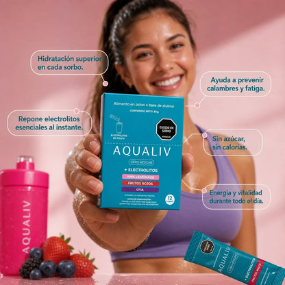 Aqualiv – Electrolitos Hidratantes