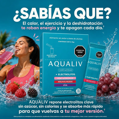 Aqualiv – Electrolitos Hidratantes