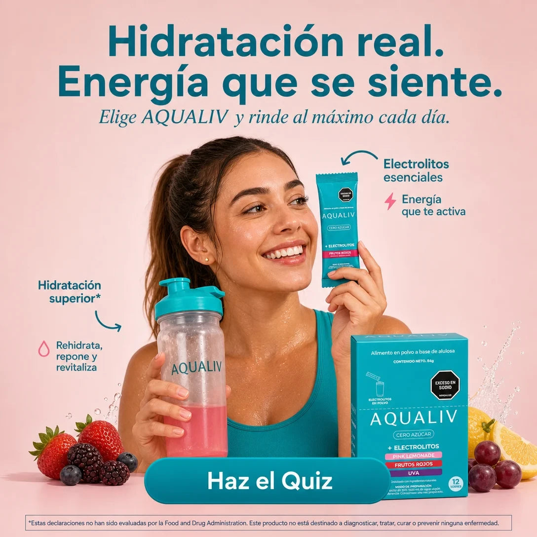 Aqualiv – Electrolitos Hidratantes