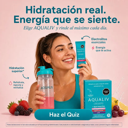 Aqualiv – Electrolitos Hidratantes