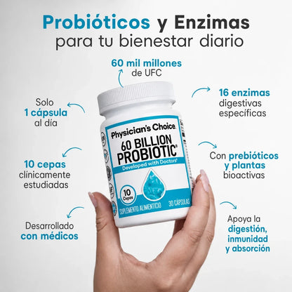 Combo Salud Intestinal – Probióticos + Enzimas