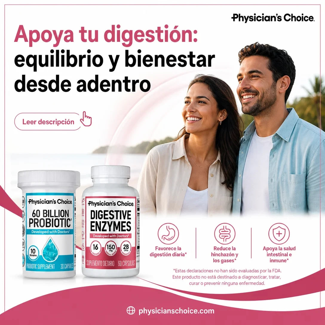 Combo Salud Intestinal – Probióticos + Enzimas