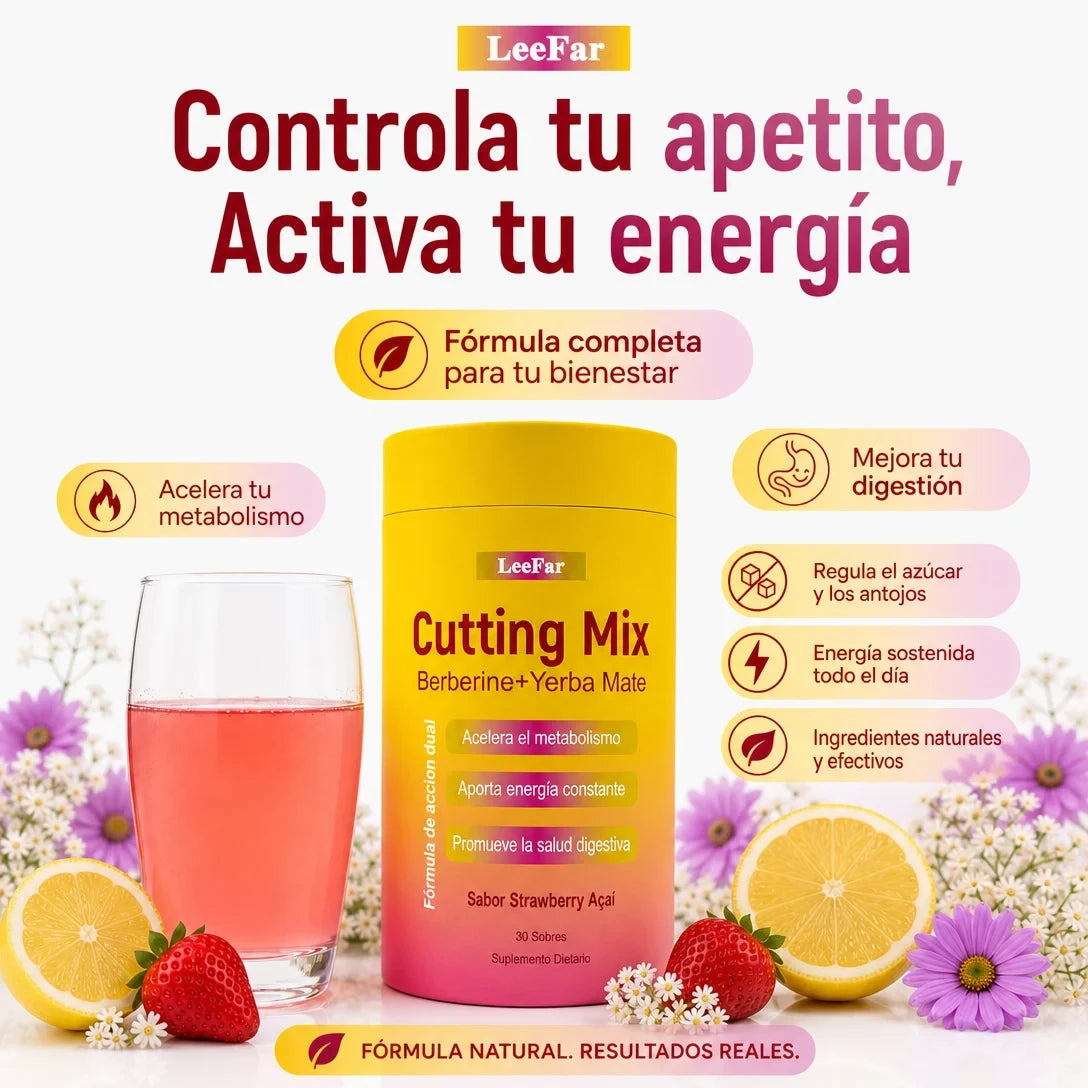 Cutting Mix Fresa-Açaí – Controla tus Antojos y Baja de Peso (30 días)