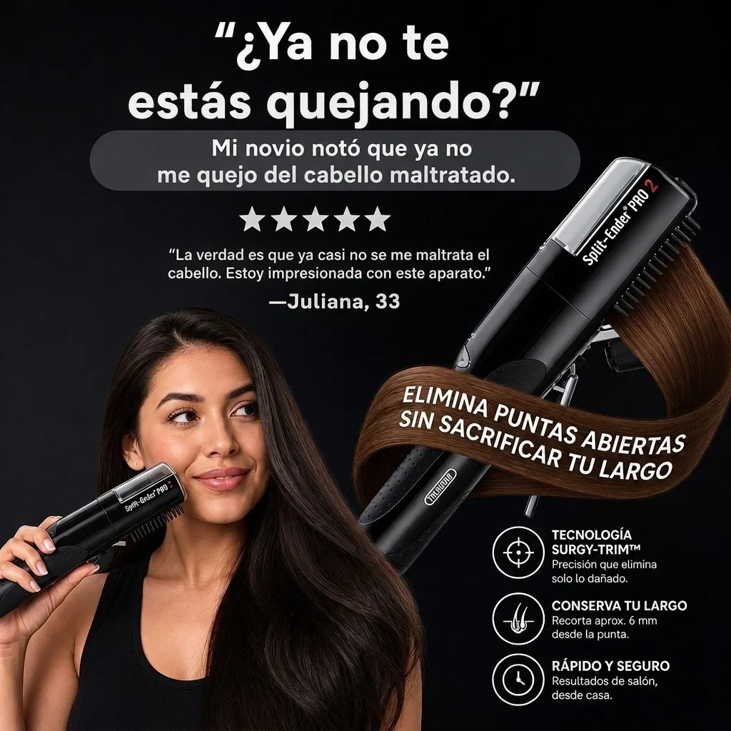 Cepillo Eléctrico para Puntas Abiertas
