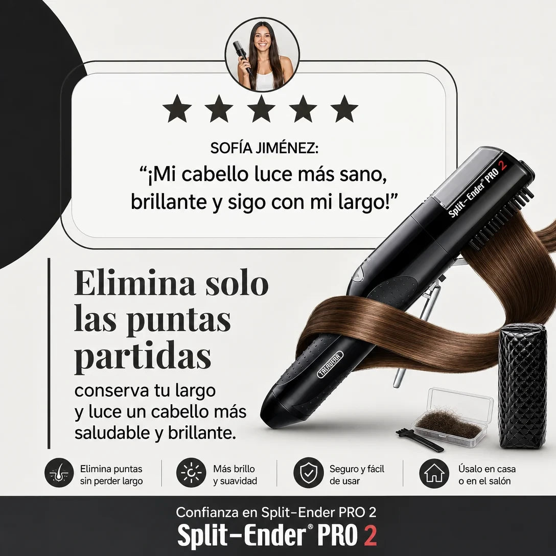 Cepillo Eléctrico para Puntas Abiertas