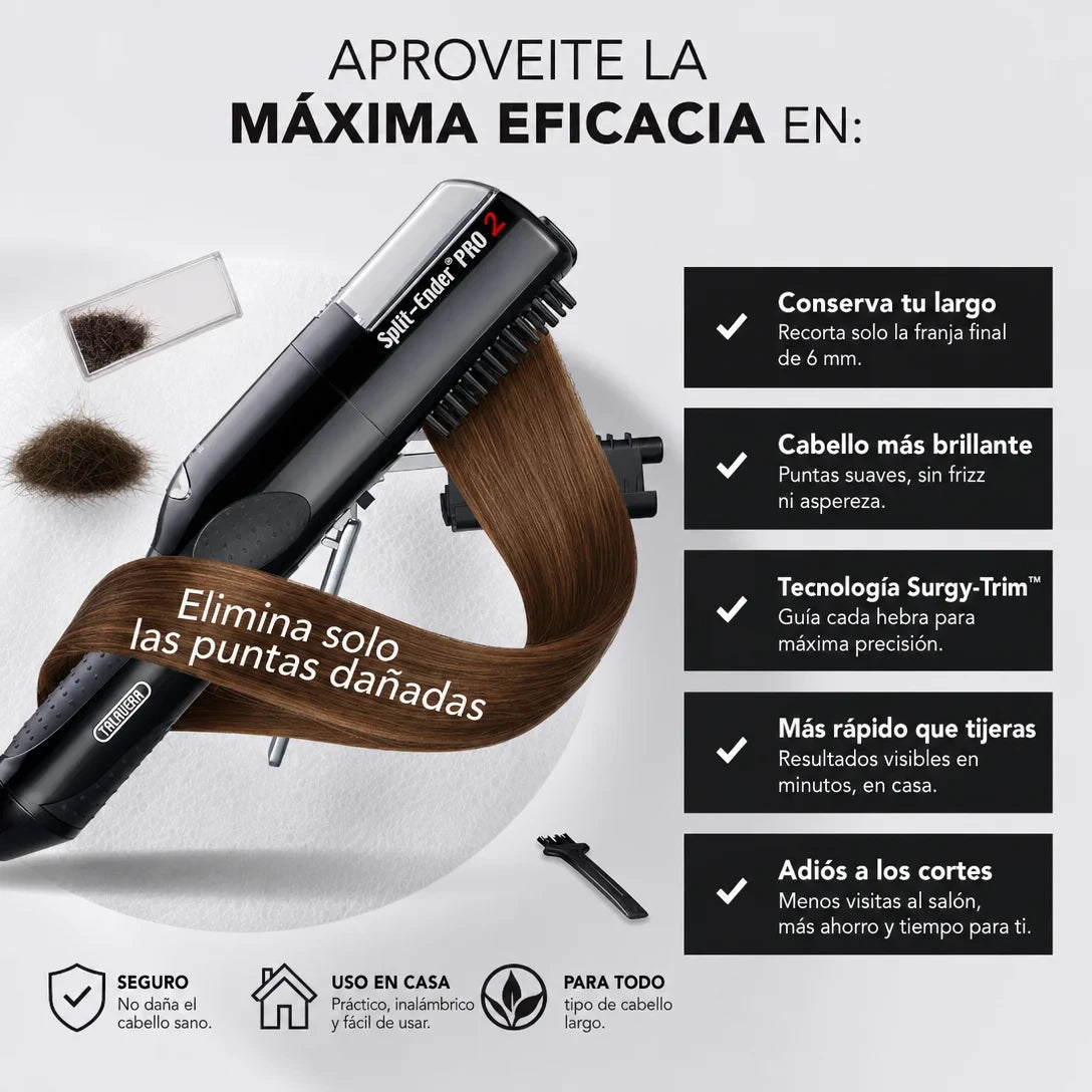 Cepillo Eléctrico para Puntas Abiertas