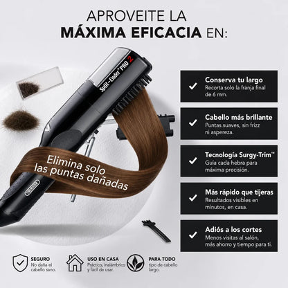 Cepillo Eléctrico para Puntas Abiertas