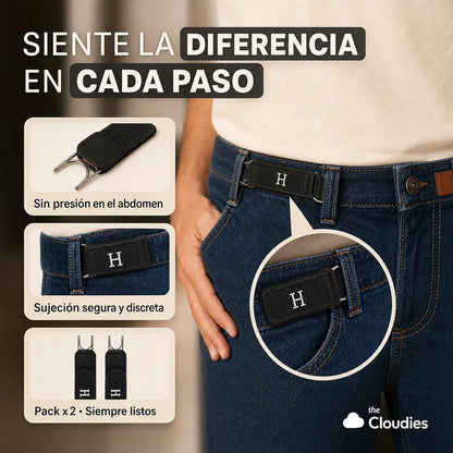 Cinturón Sin Hebilla – Sostiene tu Pantalón Sin Apretar