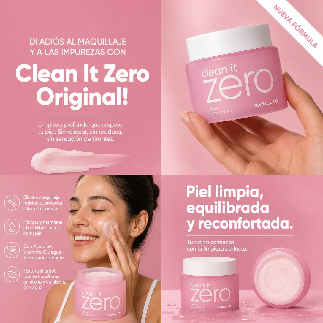 Bálsamo Desmaquillante – Quita Todo el Maquillaje Sin Resecar