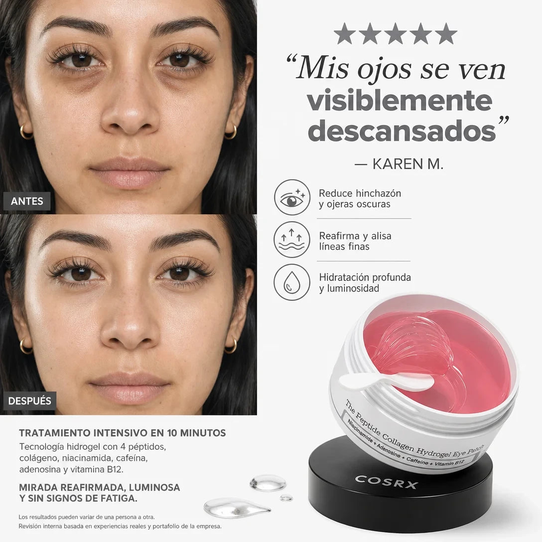 Parches para Ojos – Adiós Ojeras e Hinchazón en Minutos