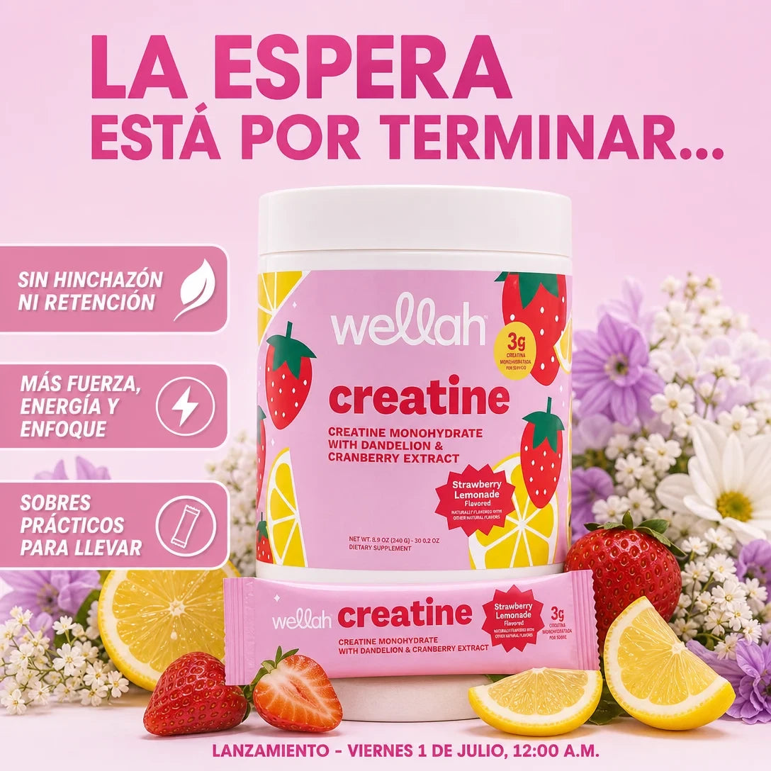 Creatina Monohidratada Wellah