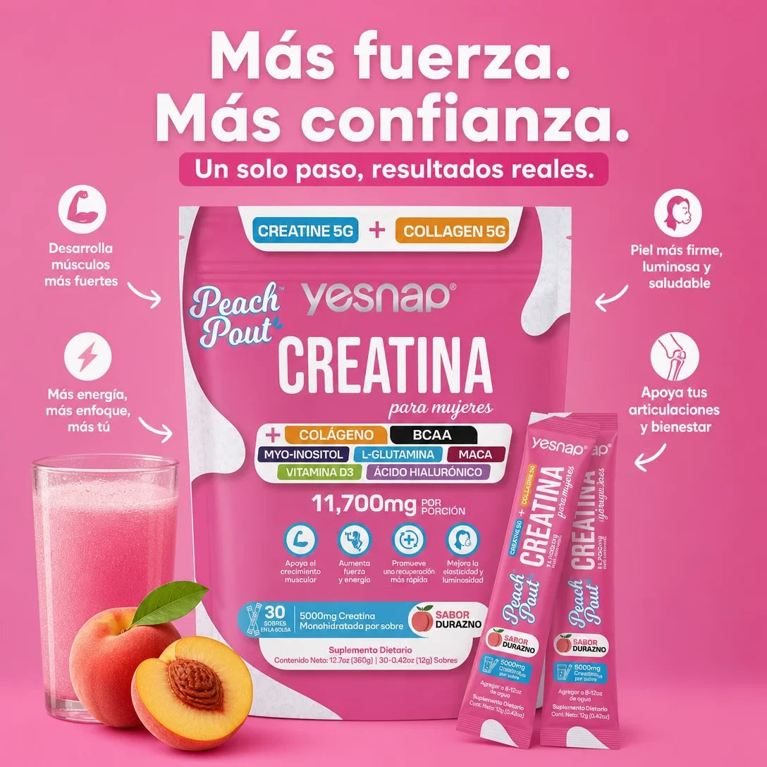 Creatina para Mujeres YeSnap