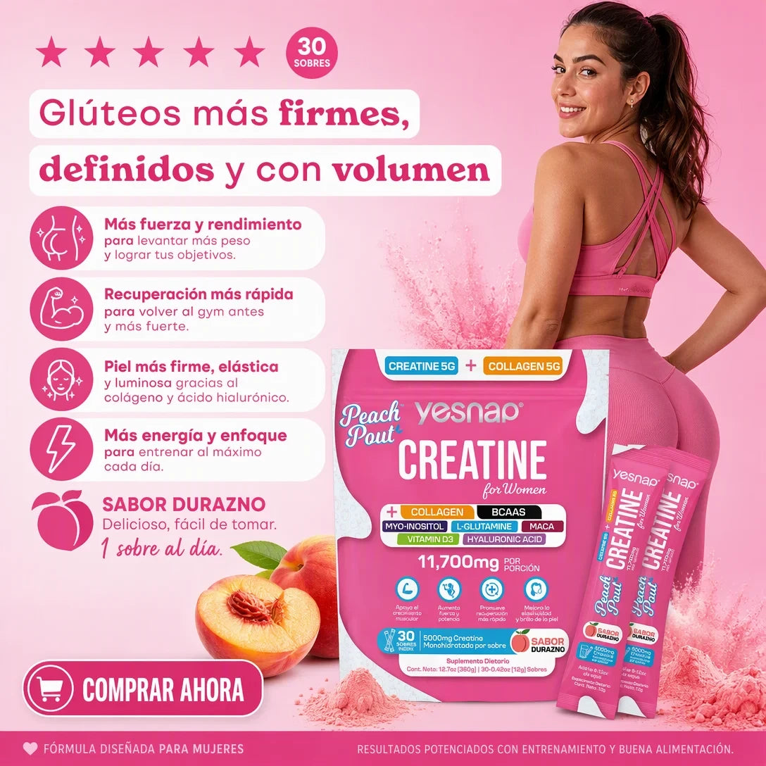 Creatina para Mujeres YeSnap