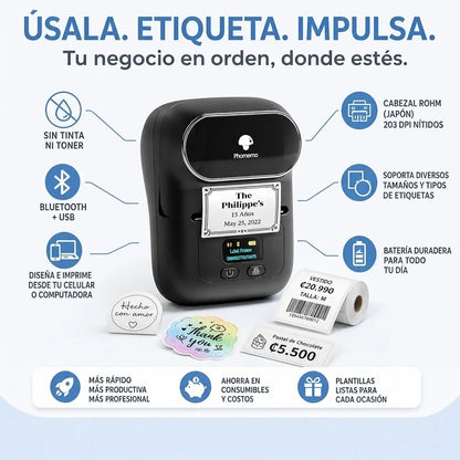 Etiquetadora Mini Bluetooth