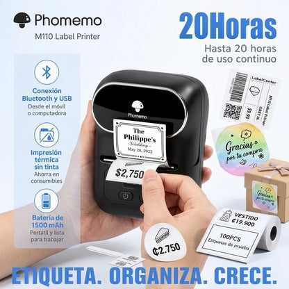 Etiquetadora Mini Bluetooth