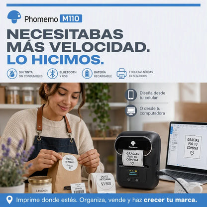 Etiquetadora Mini Bluetooth