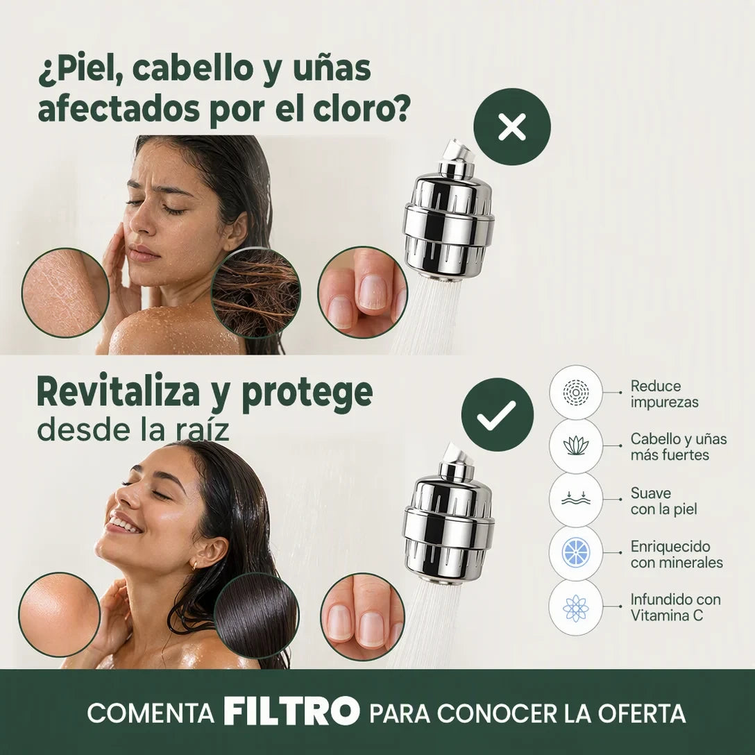 Filtro Purificador de Ducha
