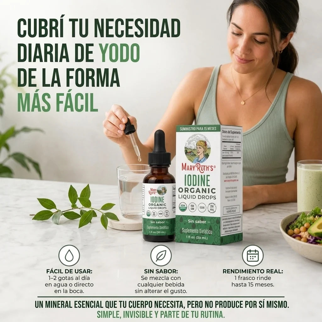 Gotas de Yodo – Apoyo Diario para tu Tiroides