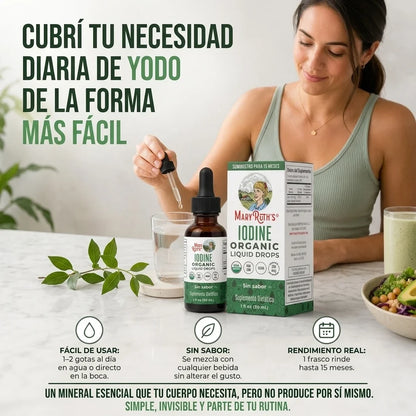 Gotas de Yodo – Apoyo Diario para tu Tiroides