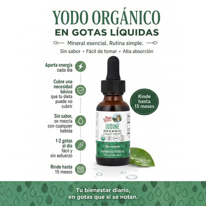 Gotas de Yodo – Apoyo Diario para tu Tiroides