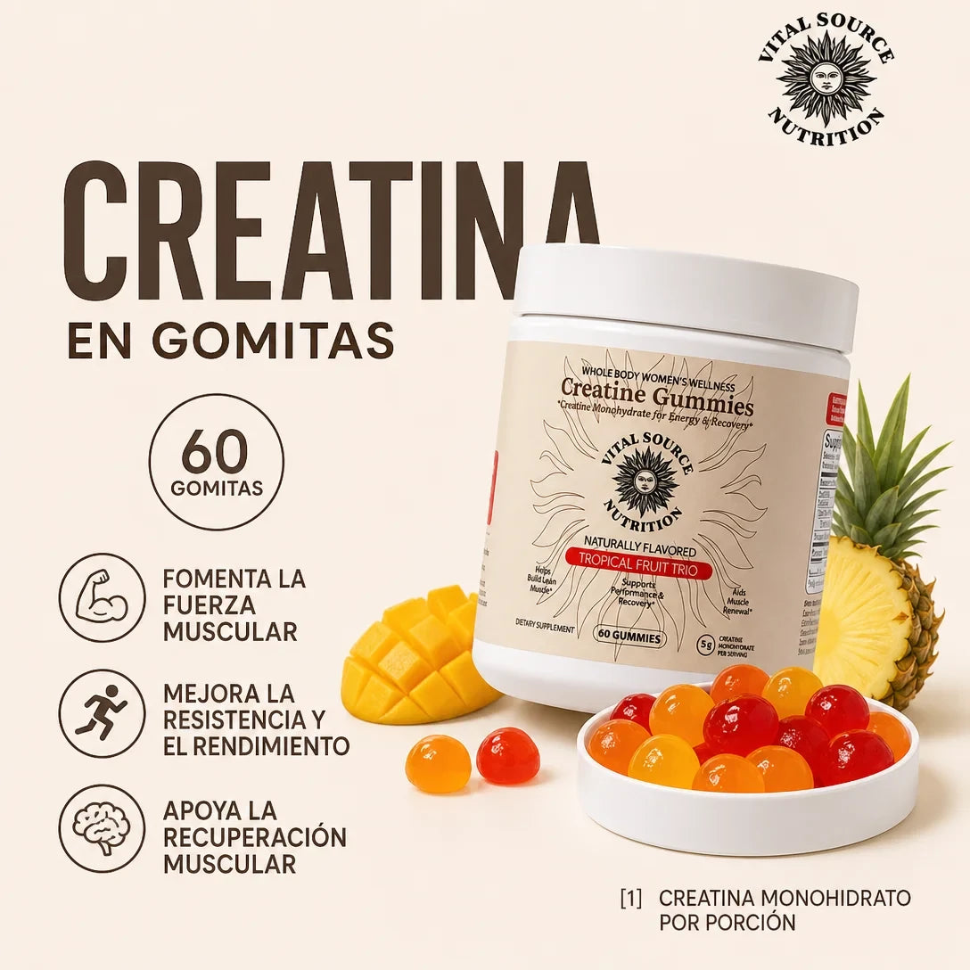 Gomitas de Creatina Monohidratada