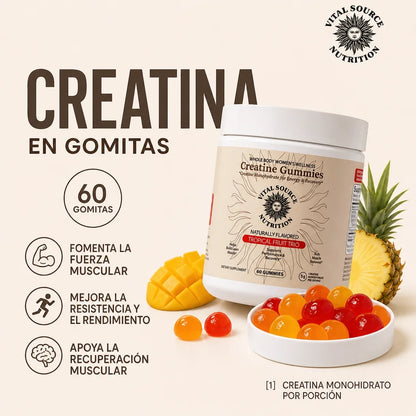 Gomitas de Creatina Monohidratada