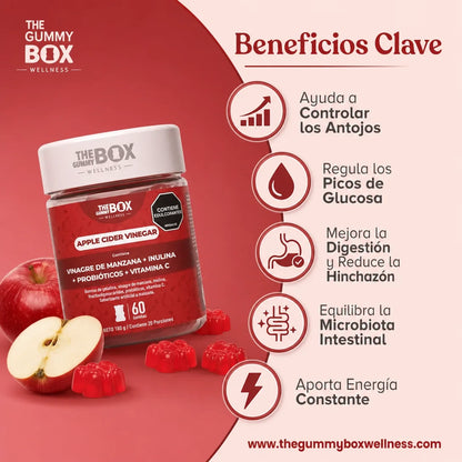 GOMITAS CON VINAGRE DE MANZANA