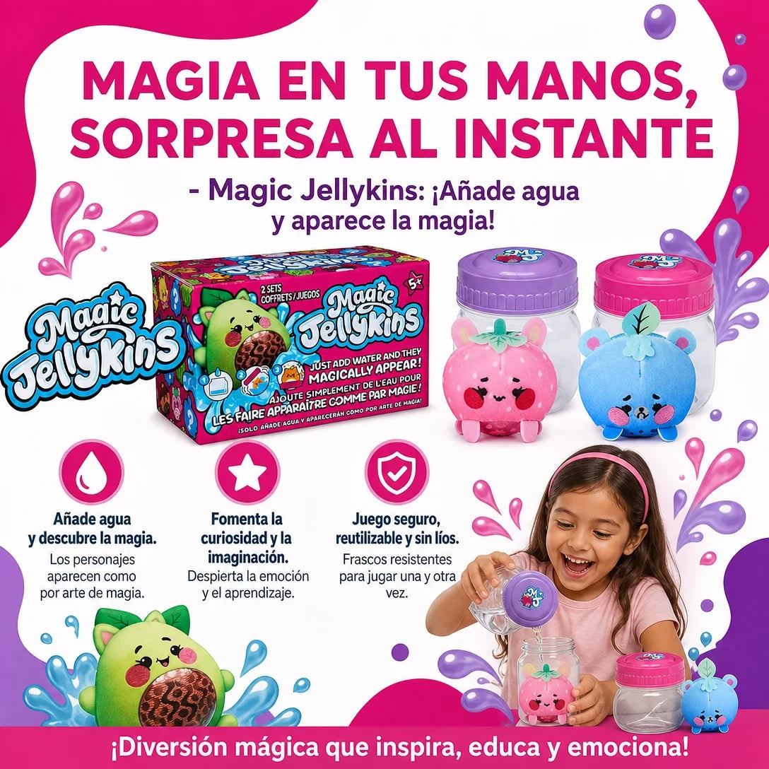 Peluches Sorpresa Coleccionables Jellykins