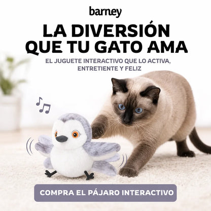 Pajarito Interactivo para Gatos