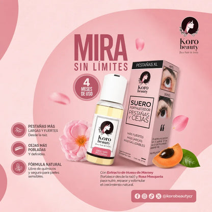 Suero Pestañas y Cejas – Mirada con Más Volumen