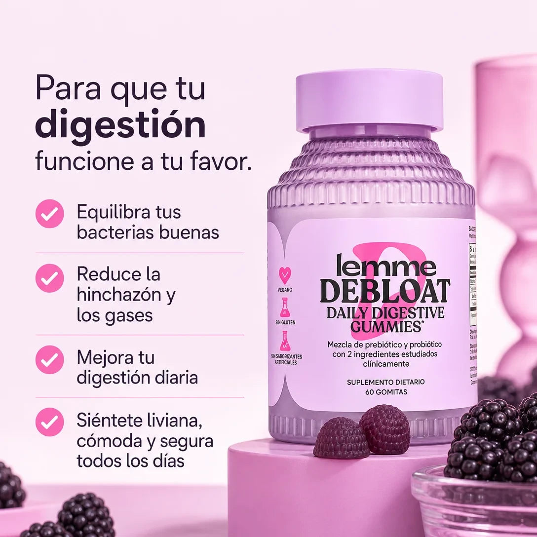 Gomitas Anti-Hinchazón Lemme – Digestión Ligera Todos los Días
