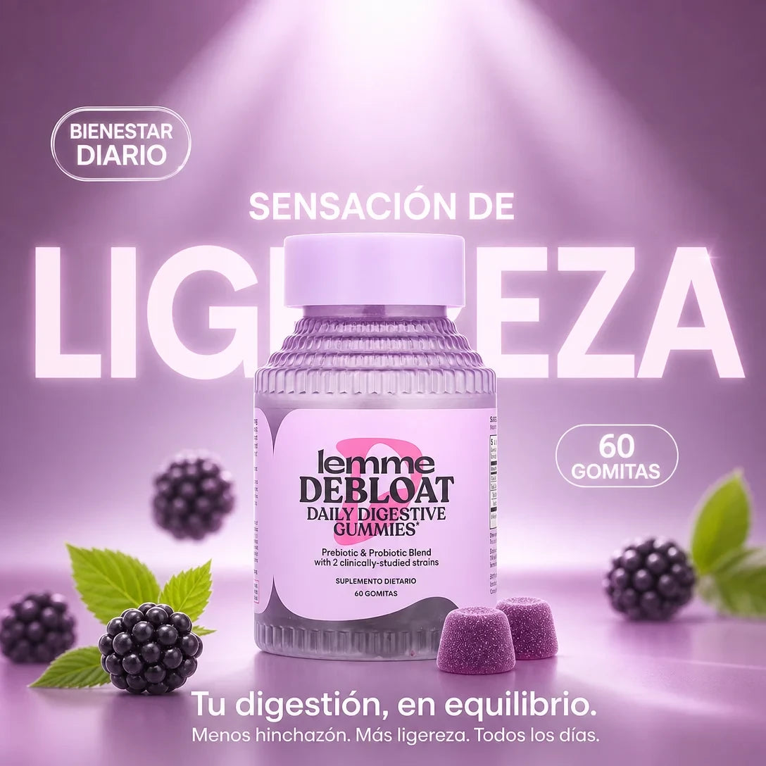 Gomitas Anti-Hinchazón Lemme – Digestión Ligera Todos los Días