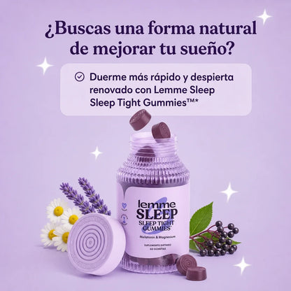 Gomitas para Dormir Lemme - Adiós Insomnio, Descanso real