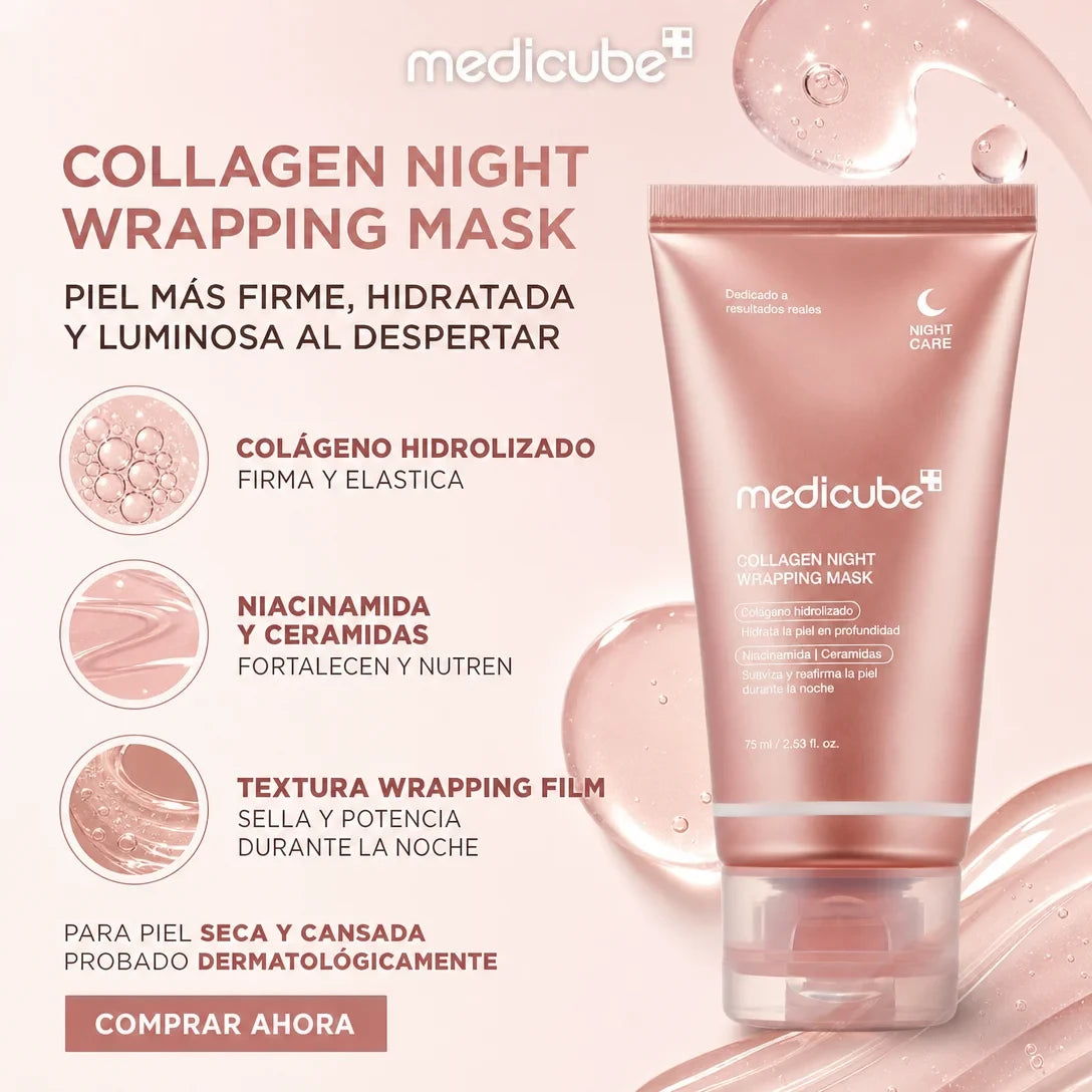 Mascarilla de Colageno de Medicube para la noche