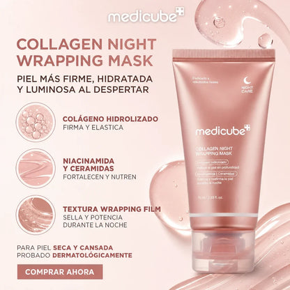 Mascarilla de Colageno de Medicube para la noche