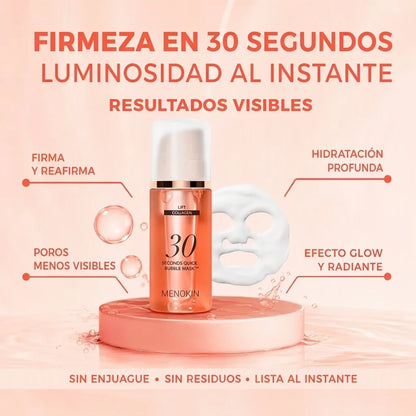Mascarilla de Burbujas 30 Segundos