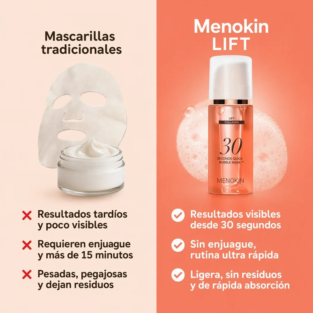 Mascarilla de Burbujas 30 Segundos