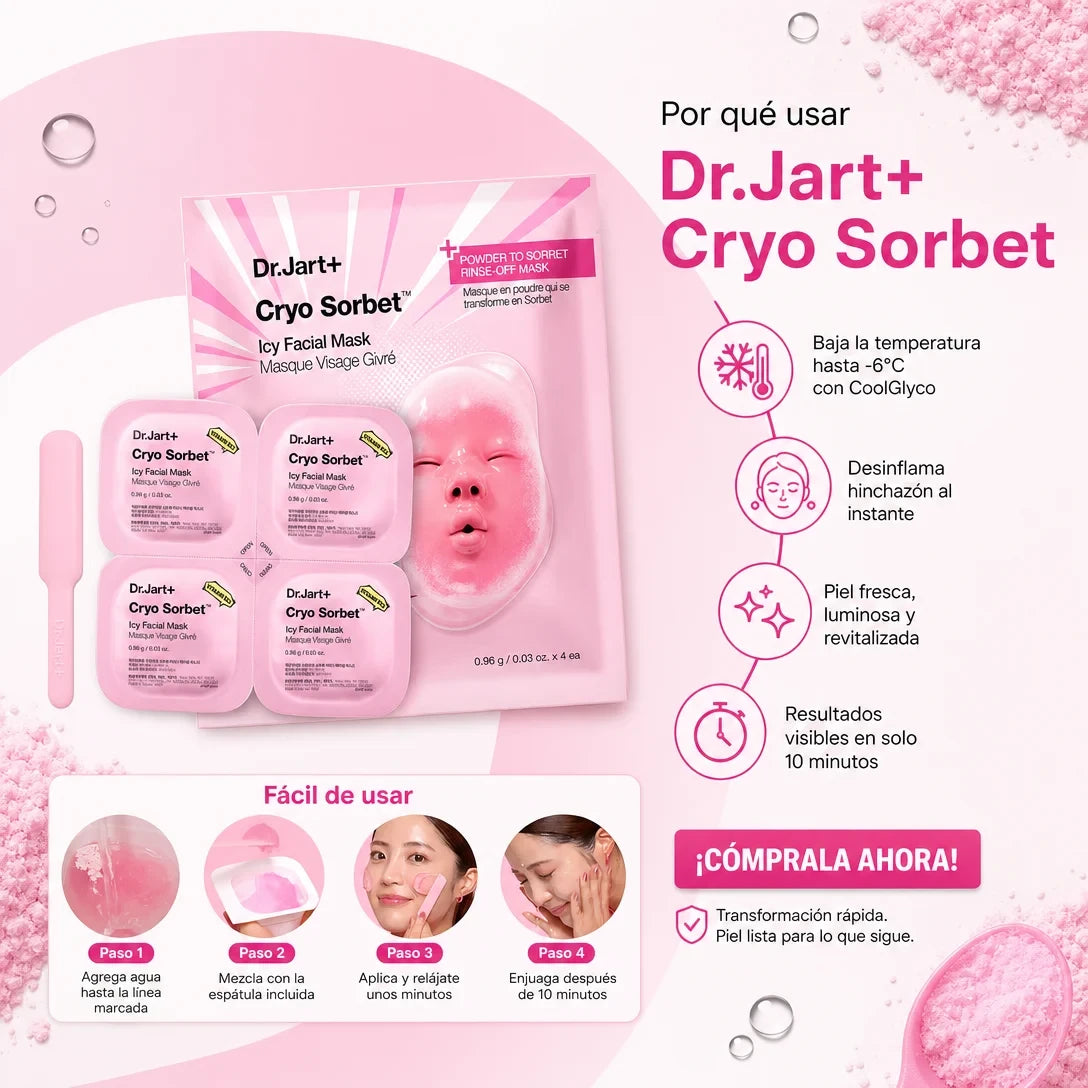 Mascarilla Coreana sensación hielo – Adiós Hinchazón, Hola Brillo
