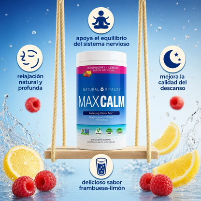 MaxCalm – Bebida Relajante de Magnesio