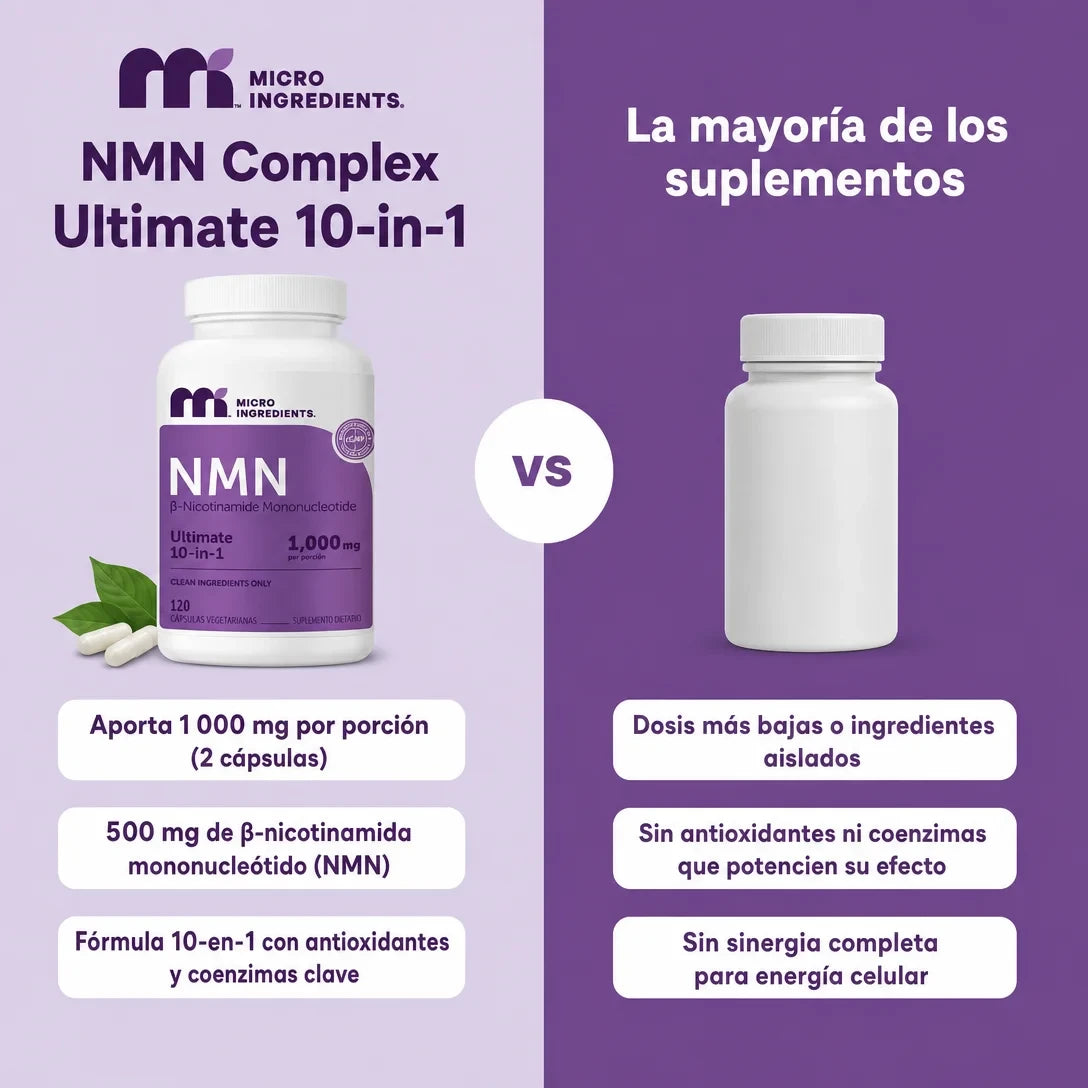 NMN Complex 10 en 1 – Energía y Juventud Celular