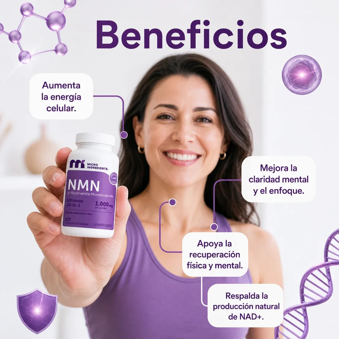 NMN Complex 10 en 1 – Energía y Juventud Celular